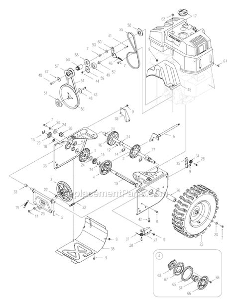 Mtd Yard Machines Snowblower Parts Diagram - blueskynix