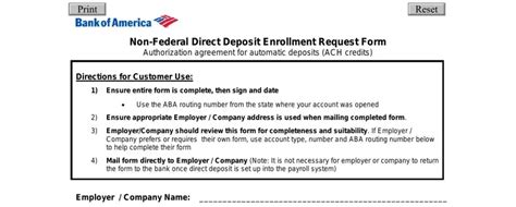 Deposit Slip Bank America ≡ Fill Out Printable PDF Forms Online