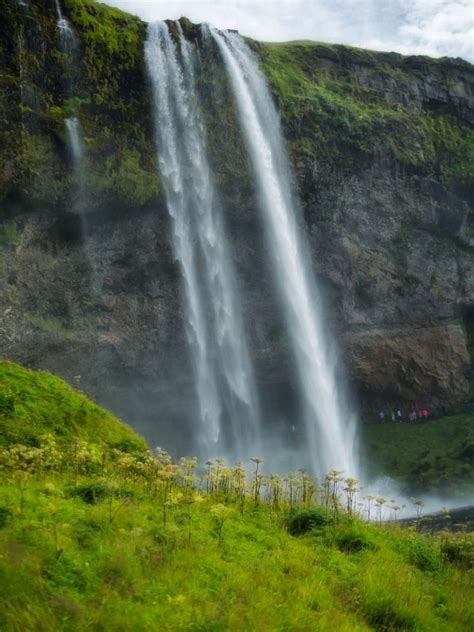 Seljalandsfoss from the side, Iceland