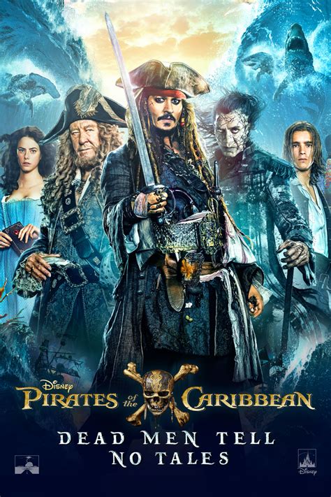 Image - Pirates of the Caribbean Dead Men Tell No Tales DVD Poster.jpg ...