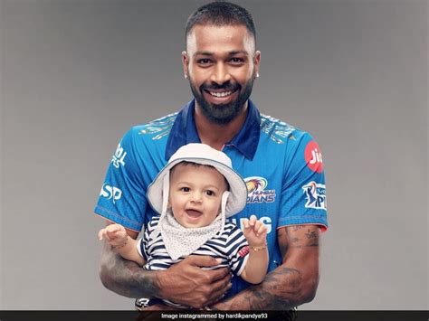 IPL 2021: Hardik Pandya Is All Heart For Son Agastya In This Adorable ...