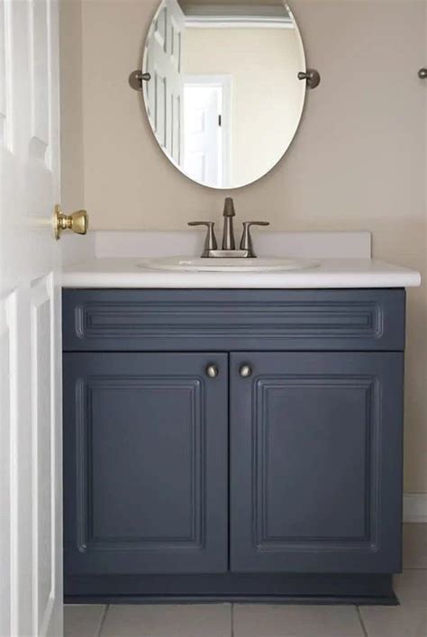 7 Painted Bathroom Cabinet Before and Afters That’ll Make You Run Out for Color Swatches ...