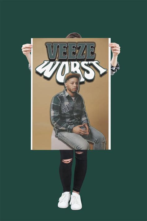 Veeze Poster Art Ganger Rap Music Poster - Etsy