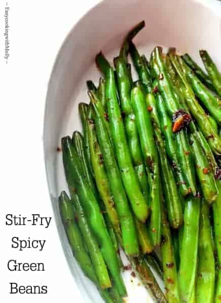 Stir Fry Spicy Green Beans #chineserecipe #greenbeans