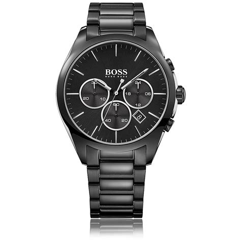 Hugo Boss Watch with black stainless steel 1513365