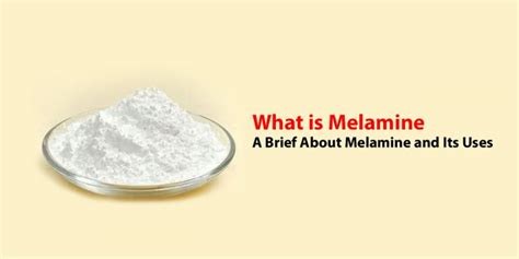 Melamine Uses: A Brief About Melamine Uses