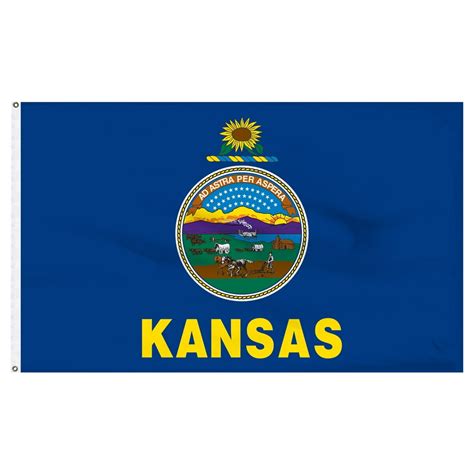 Kansas flag 2ft x 3ft Nylon - Walmart.com - Walmart.com