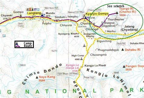 Langtang Maps & Facts - Realworld Adventures