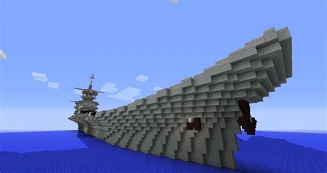 Aircraft carrier Minecraft Map