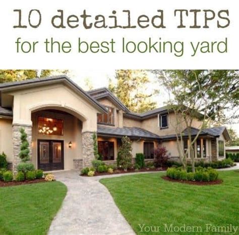 DIY healthy, green lawn care tips - Your Modern Family