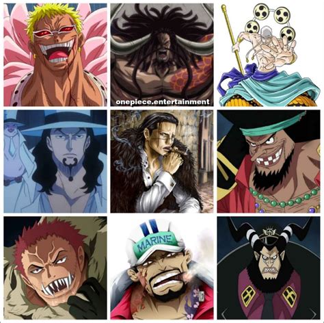 One Piece Villains! | Anime, One piece, Villain