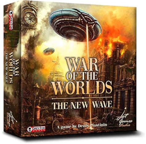 Buy Grey Fox Games War of The Worlds: The New Wave Board Game Online at ...