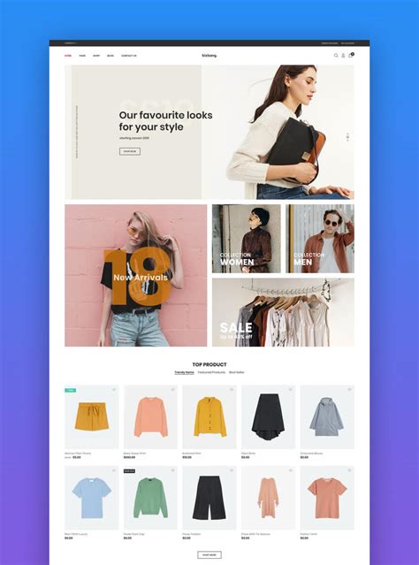 Shopify Website Templates Free Download