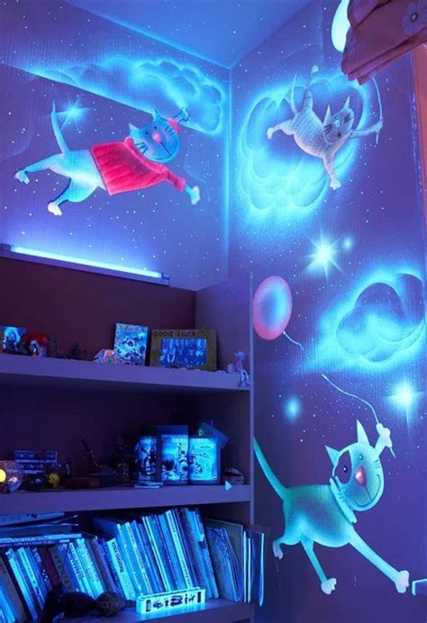 Glow in the Dark Bedroom Decoration