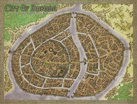 Citymap By Djekspek On Deviantart Rpg Map Mapa De Fantasia Cidade ...