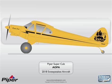 Piper Super Cub - AOPA Sweepstakes - Scheme Designers