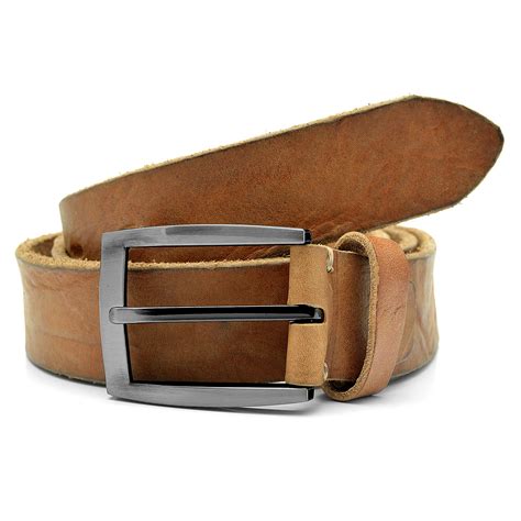 Raw Detail Leather Belt | BSWK | Free shipping over $75