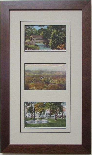 Three Postcards Frame – Frame My Collection LLC