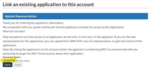 Add an application to your online IRCC portal