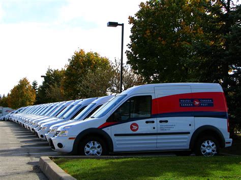 Canada Post's New Fleet | Lots of Ford Transit Connect Vans!… | Flickr