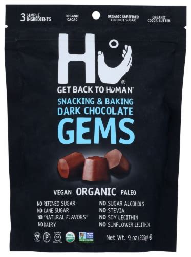 Get Back to Human® Dark Chocolate Snacking and Baking Gems, 9 oz - Harris Teeter