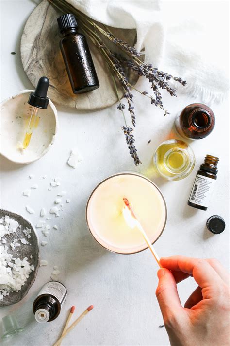 The Complete Guide To DIY Essential Oil Candles | Hello Nest