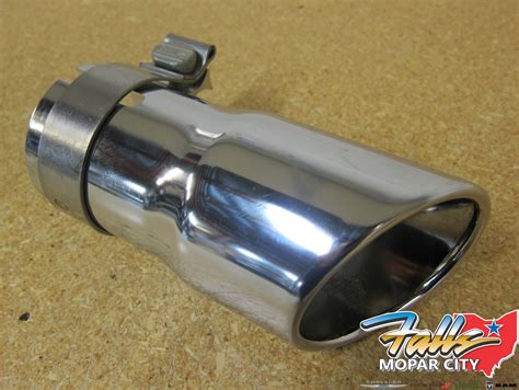 2007-2018 Jeep Wrangler JK Chrome Exhaust Tip Mopar OEM | eBay