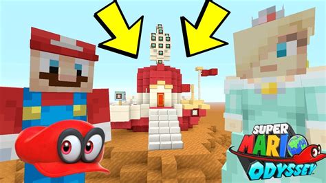 MARIO FOUND THE ODYSSEY SHIP! [CAPPY!] - Super Mario Series - (Minecraft Switch) [270] - YouTube