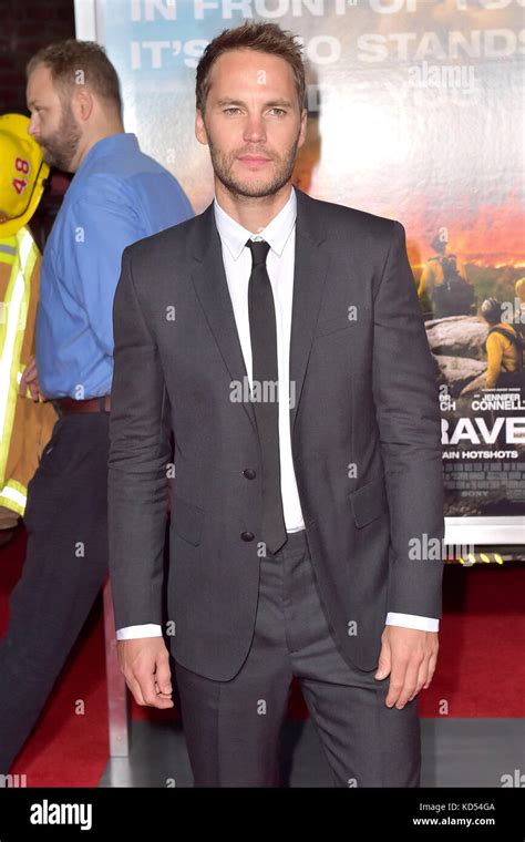 Taylor Kitsch attends the 'Only the Brave' premiere at Regency Village Theatre on October 8 ...