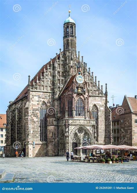 Church Nuremberg Bavaria Germany Stock Image - Image: 26269281