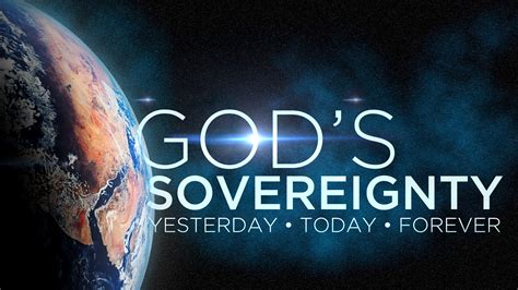 God’s sovereignty | Cadillac Church of Christ