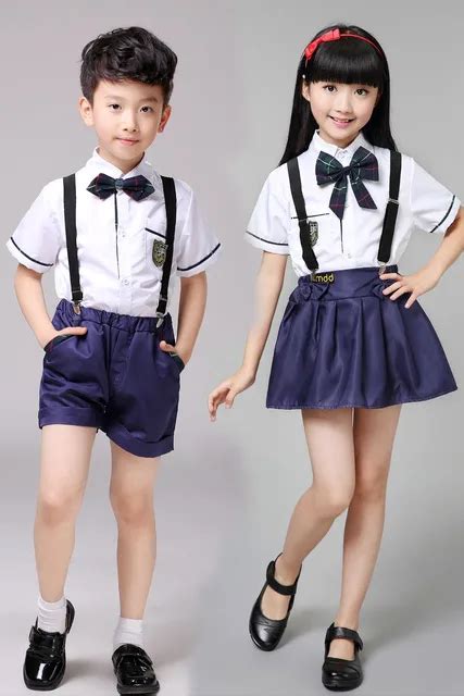 children's clothing to performance of primary and middle school students read school uniform ...