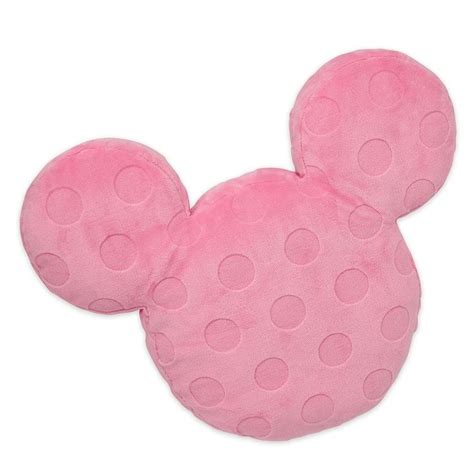 Mickey Mouse Piglet Pink Pillow | shopDisney in 2022 | Mickey mouse silhouette, Pink pillows ...