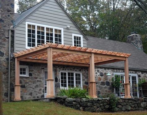 Rough Sawn Cedar Porch Posts — Randolph Indoor and Outdoor Design