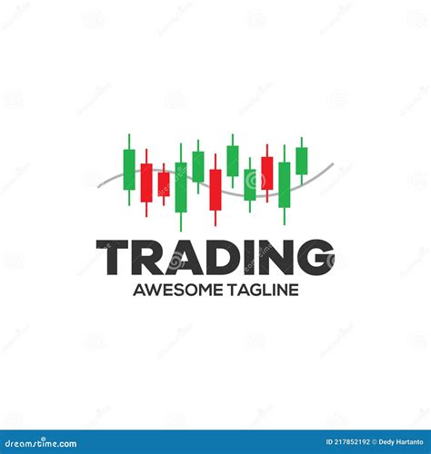 Trading Financial Vector Logo. Candlestick Trading. Trading Stock Symbol Stock Vector ...