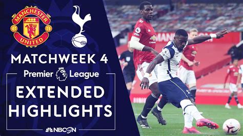 Manchester United v. Tottenham | PREMIER LEAGUE HIGHLIGHTS | 10/4/2020 ...