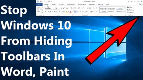 [FIXED] Show the toolbar in Paint Windows 10 - YouTube