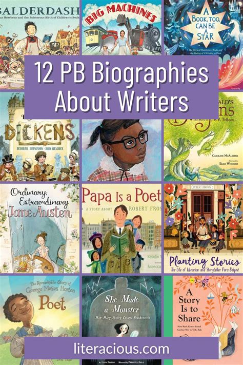 12 Picture Book Biographies About Writers – Literacious