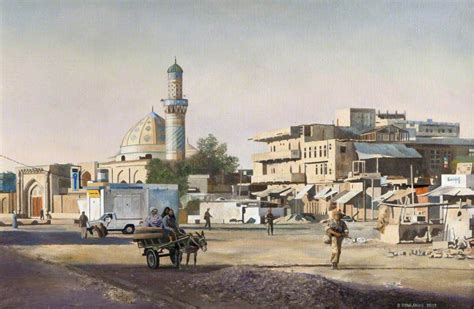 In Old Basrah, Iraq 2003 | War art, Military art, Modern war