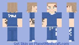 Jax Teller || Sons of Anarchy || Laying Pipe Minecraft Skin