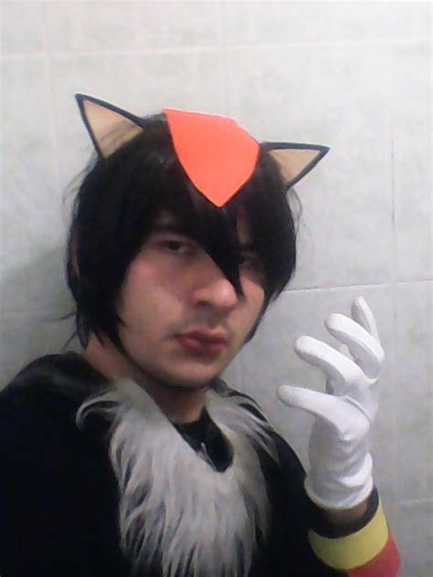 Shadow the hedgehog cosplay test. by brandonale on DeviantArt