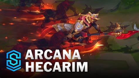 Arcana Hecarim Skin Spotlight - Pre-Release - League of Legends ...