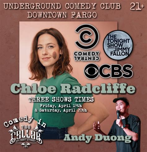 Comedy in the Cellar - Chloe Radcliffe - Fargo Underground