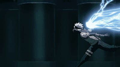 Chidori, Hatake Kakashi. #Naruto#GIF | Anime gifs | Pinterest | Naruto ...