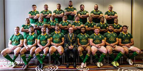 Springboks v All Blacks | Official team photo: RG Snyman is a BEAST