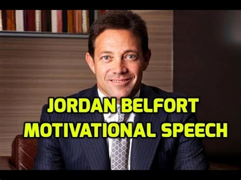 Jordan Belfort Motivational Speech Wolf Of Wall Street - YouTube