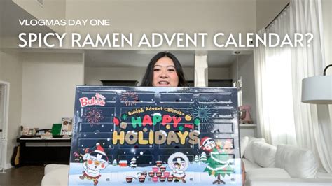 Samyang Ramen Advent Calendar - Good calendar idea