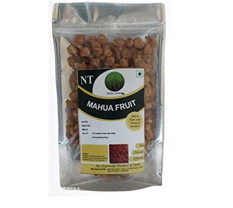 Buy NEERAJ - Mahua Fruit | Madhuca longifolia Fruit |Indian Butter Flower | 400 Gm Online at ...