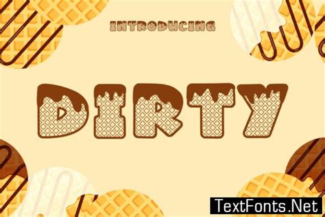 Dirty Font