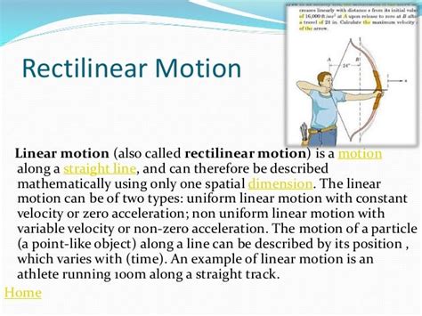 Science Presentation on Motion